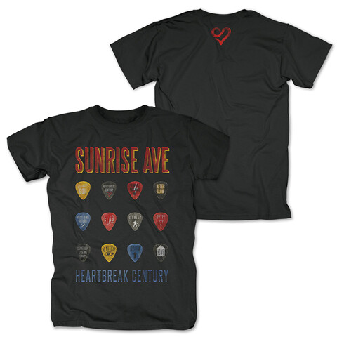 Plec Songs by Sunrise Avenue - t-shirt - shop now at Sunrise Avenue store