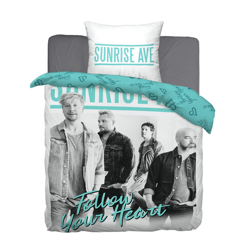 Follow Your Heart by Sunrise Avenue - Bed linen - shop now at Sunrise Avenue store