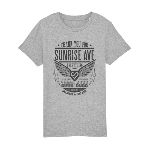 Winged Heart von Sunrise Avenue - Kids Shirt jetzt im Sunrise Avenue Store