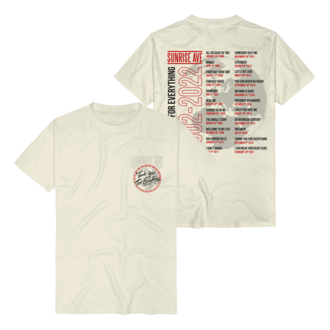 The Singles von Sunrise Avenue - T-Shirt jetzt im Sunrise Avenue Store